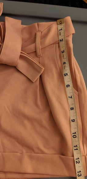 Pink Cuffed Shorts - Picture 6 of 7